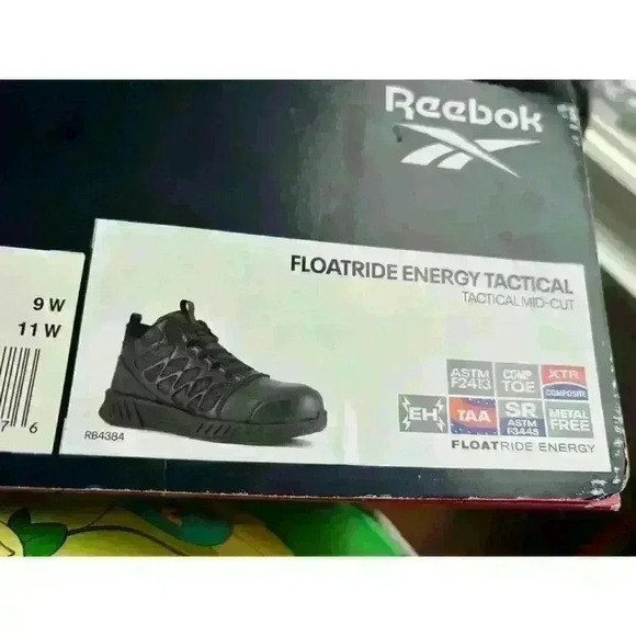 Reebok Men's Rb4384 Floatride Energy Tactical Mid- Cut Boot Work & Safety Sz 9 W - Picture 7 of 8